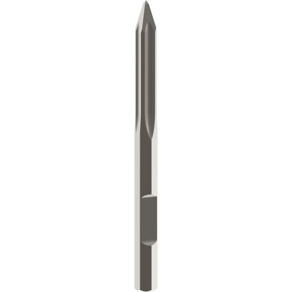 Bosch - Maschinenmeißel PRO HEX 28-5C Spitzmeißel, 2608690106 400 mm