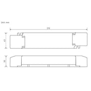 Radium Lampenwerk - LED-Betriebsgerät OTDA4077 dimmbar, 36W 24V