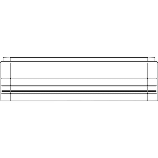 Elsta Mosdorfer - Sockel/Sockelelement (Schaltschrank) Sockelverlängerung SV6 10050725 250/470 RAL 7035