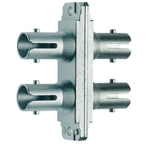 Telegärtner - LWL-Kupplung T-ST-Duplex Kuppl.MM+SM 100007080 Flanschmontage