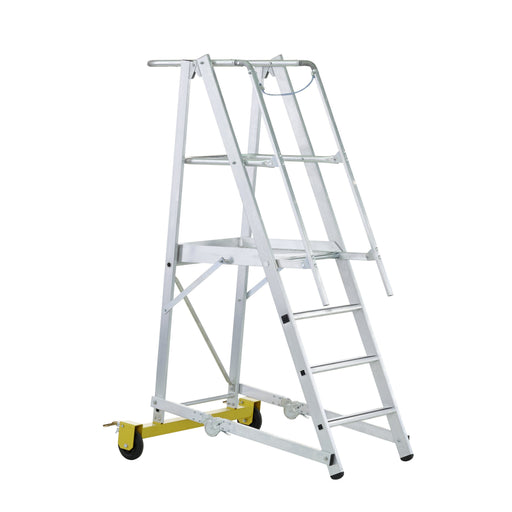 ILLER-LEITER - Stufenleiter Podestleiter 46240 6 Stufen