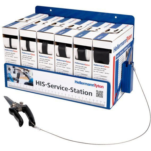 HellermannTyton - Schrumpfschlauch Service 365-30105 Station 6x3:1 schwz