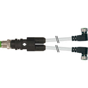 Murrelektronik - Passiver Sensor-/Aktor-Verteiler (mit Leitung) M12-Y-Verteiler 7000-40841-2100100 auf M8 Bu. gew