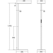 Brumberg Leuchten - Stehleuchte LED-Stehleuchte 77455174 4000K