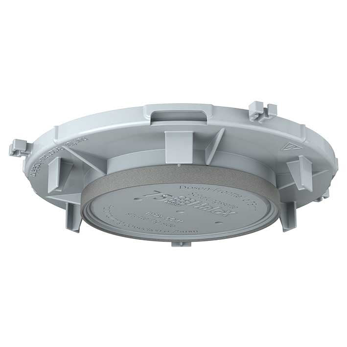 Kaiser - Zubehör/Ersatzteile für Leuchteneinbaugehäuse Frontteil HaloX 100 1281-62 DA 75 für Sichtbeton − 8 Stück
