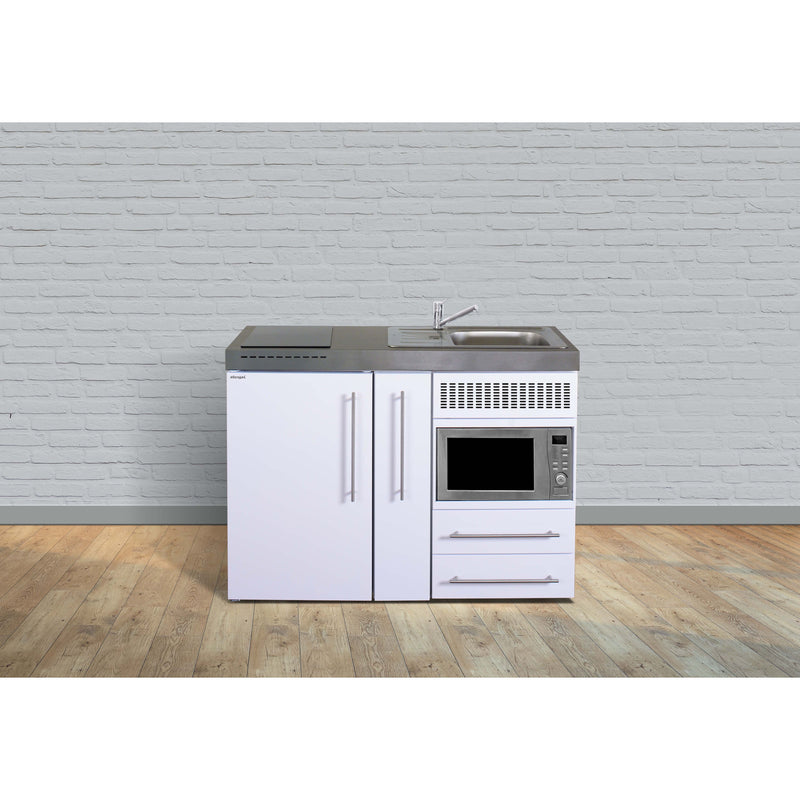 Stengel - Mini-Küche Miniküche Premiumline MPM120AKSMWGKFliBre weiß