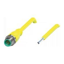 Pepperl+Fuchs Fabrik - Konfektioniertes Sensor-Aktor-Kabel Kabelstecker V15S-G-S-YE15M-PURA1 − 1 Stück