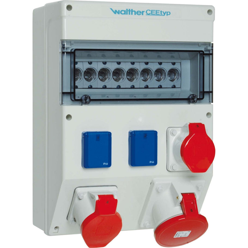 Walther Werke - CEE-Steckdosen-Kombination (IEC 60309) Steckdosenkombination 6824406