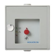 Hekatron Vertriebs - Taster Handauslösung DKT 02 gr grau 24V 2x1 Wechsl