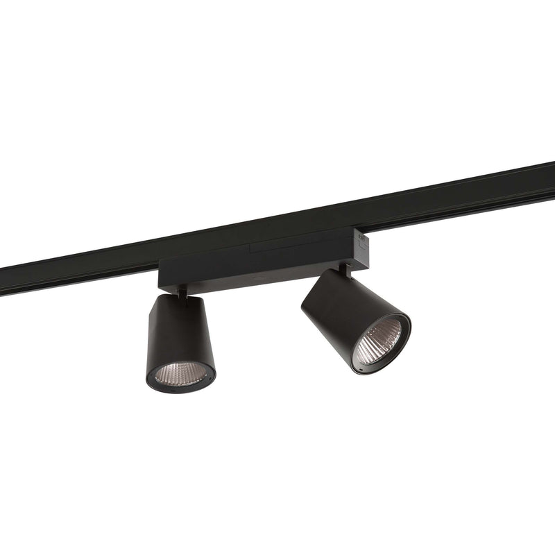 Ridi-Leuchten - Downlight/Strahler/Flutlicht LED-Stromschienenstrahler CIRQUA-L #0321983AQ schwarz, 3000K