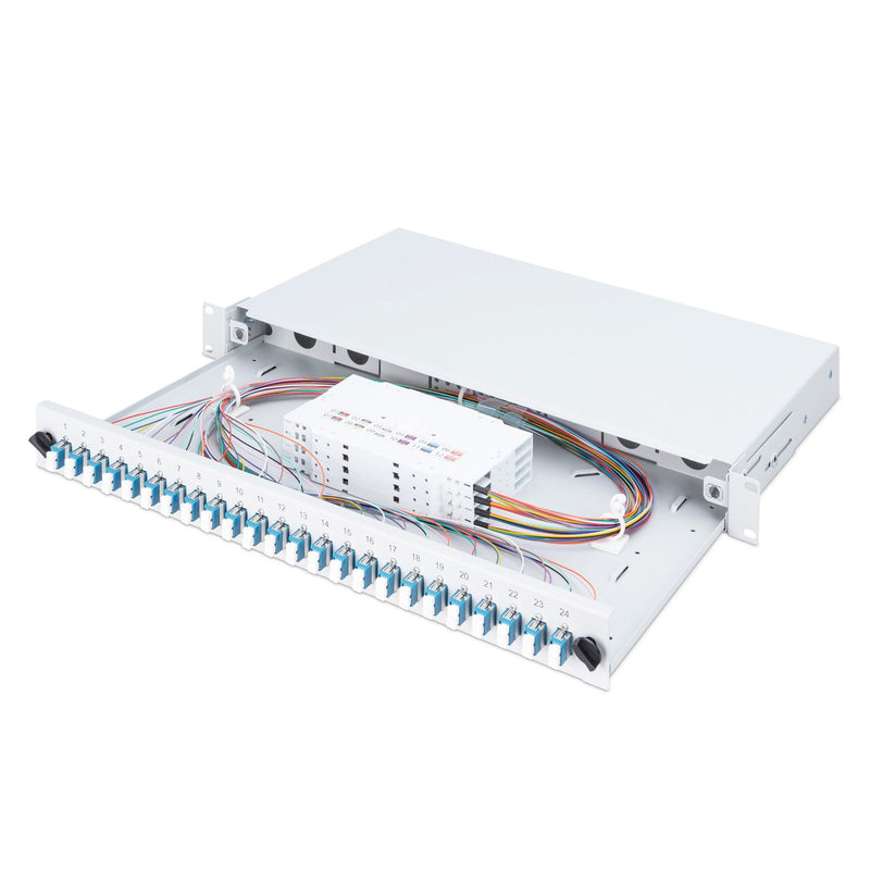 DIGITUS - Patchpanel LWL LWL-Spleißbox DN-96332/9 24xLC OS2