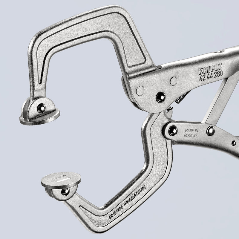 Knipex - Gripzange Schweiß-Gripzange 42 44 280 glanzverzinkt, 280mm