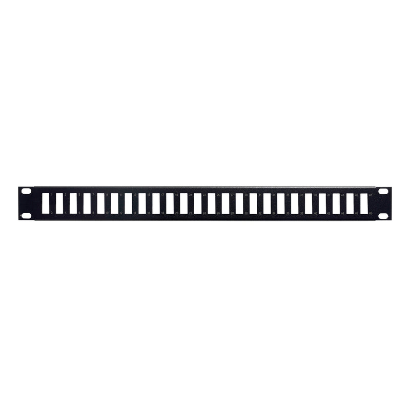 Televes - Kabelführung für Gehäuse/Schränke 19" Frontblende UFB24SCD 1HE,24SC-Verb.Duplex