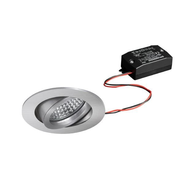 Brumberg Leuchten - Downlight/Strahler/Flutlicht LED-Einbaustrahler 230V 38143173 38Gr., 3000K, rund