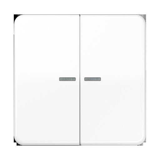 Jung - Bedienelement intelligent Taster 2fach BT CD 17102 WW JUNG HOME