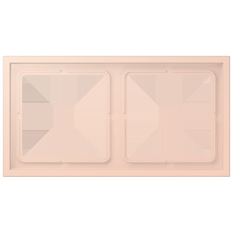 Jung - Abdeckrahmen Rahmen 2-fach LCZ 982 BF 234 locre rouge clair