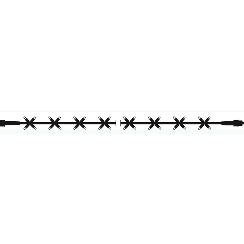Scharnberger+Hasenbein - Festbeleuchtung LED-Lichterkette 57820 144, 6m 230V Out ws