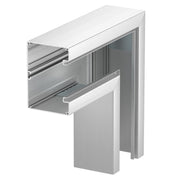 OBO Bettermann - Flachwinkel für Geräteeinbaukanal Flachwinkel GA-SF90130EL 90x130mm