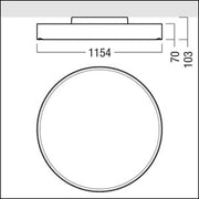 Zumtobel Group - Pendelleuchte LED-Rundleuchte ONDA2 P AV #42185456 3000K
