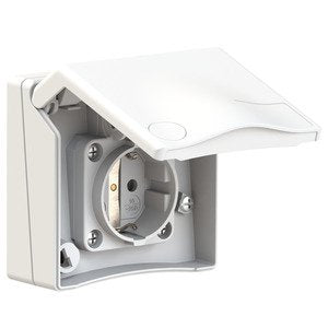 Bals Elektrotech - Schutzkontakt-Anbausteckdose Schutzkontakt-Anbausteckd. 71010 16A 2p+E IP44 de