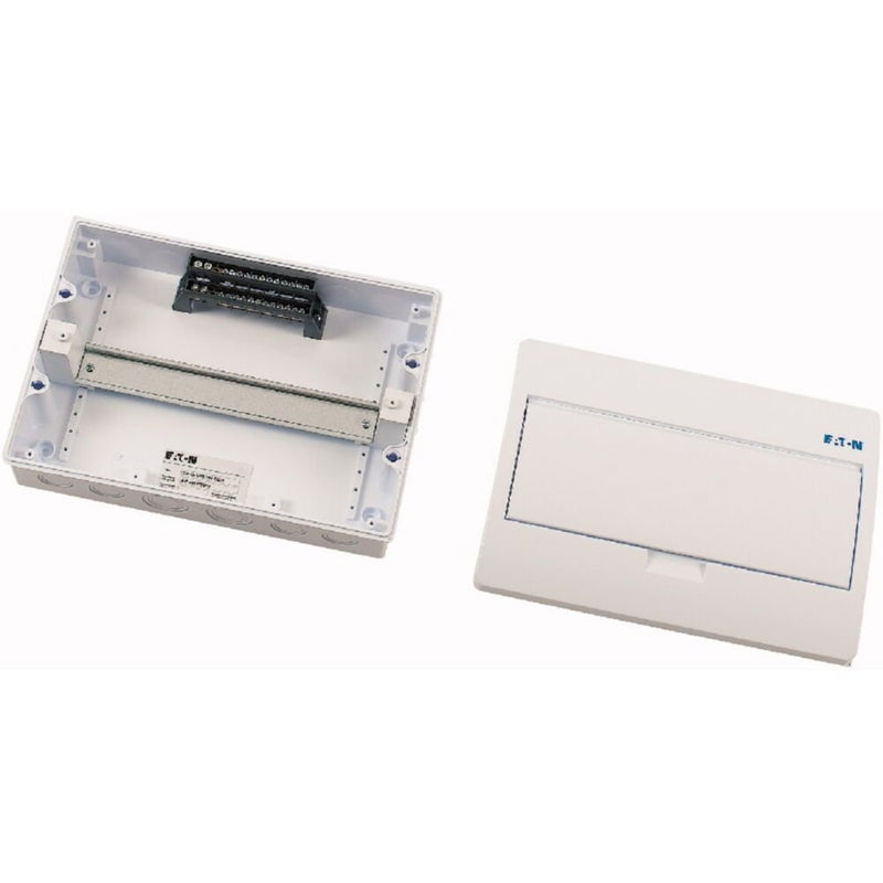 Eaton - Installationskleinverteiler Verteiler BC-O-1/12-TW-ECO AP mit weißer Tür