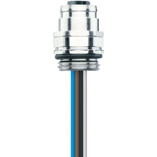 Escha - Rundsteckverbinder, feldkonfektionierbar (Industriesteckverbinder) Rundsteckverbinder M12x1 EC-FKD4-0,5/16 Flanschkupplung