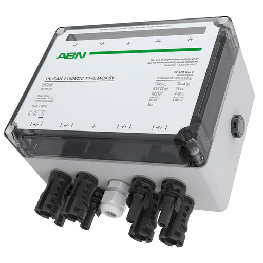 ABN - Photovoltaik-DC-Stringbox PV GAK Kombiabl. R9L1MC45 1MPPT,MC4-Steckverb