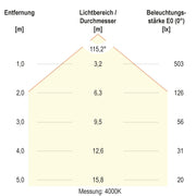 EVN Lichttechnik - Decken-/Wandleuchte LED-Anbauleuchte DDD300125 CCT Switch