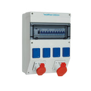 Walther Werke - CEE-Steckdosen-Kombination (IEC 60309) Steckdosenkombination 6823012 SK II