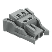 WAGO - Kabelsteckverbinder für Leiterplattensteckverbinder 1-Leiter-Federleiste 231-102/037-000 CAGECLAMP,2,5 mm²,gr − 100 Stück