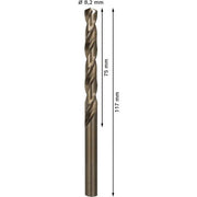 Bosch - Bohrer PRO Stainless Steel HSS-Co 2608588100 Spiralbohrer 8,2 x