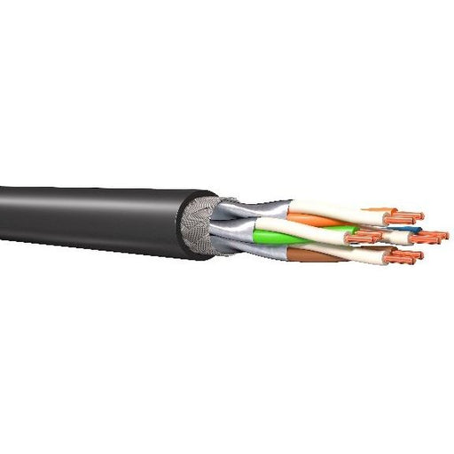 KERPEN DATACOM - Daten- und Kommunikationskabel MegaLine F6-90 Kat.7 schw F6-90 S/F PE T1000 4P S/FTP AWG23