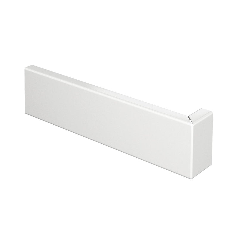 OBO Bettermann - Oberteil für Eck Geräteeinbaukanal Oberteil Außeneck GS-OT50ARW 45x12x300mm, RAL9010