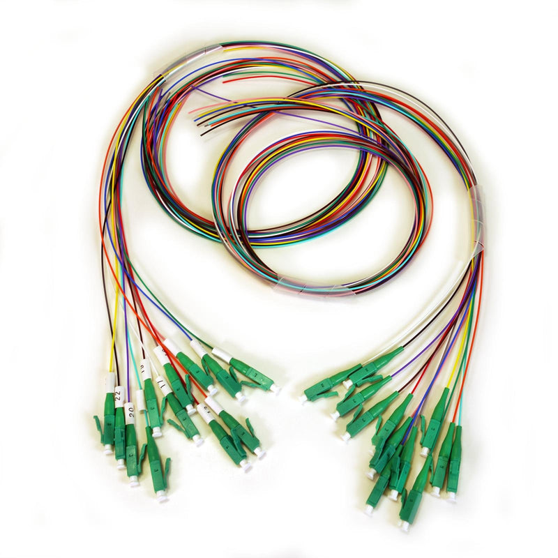 Televes - LWL-Pigtail Pigtail-Patchkabel SM 1m O24LCAPC1 24 Stk. LSFH LC/APC