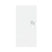 Busch-Jaeger - Bussystem-Tastwippe Wippe 2-f li Symbol Dimmer 6234-21-84 studioweiß