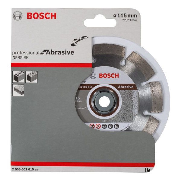 Bosch - Trenn-/Schleifscheibe Diamanttrennscheibe 2608602615 Standard for