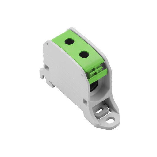 Weidmüller - Durchgangs-Reihenklemme Potentialverteilerklemme WPD 130 1X50/1X50 GN 50, 120A, Pole: 1 − 9 Stück