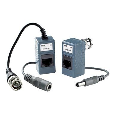 Grothe - Signalwandler für Überwachungssystem Video Übertragungs-Set VB 1092/301 f.Netzwerkk.CAT5/UTP
