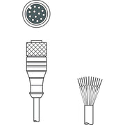 Leuze - Konfektioniertes Sensor-Aktor-Kabel Anschlussleitung KD S-M12-CA-P1-150