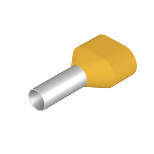 Weidmüller - Aderendhülse Zwilling H6,0/23D ZH GE − 100 Stück