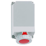 Bals Elektrotech - CEE-Steckdose abschaltbar, abgesichert (IEC 60309) Wandsteckdose abschaltbar 16072 verriegelt 63A 5p 4