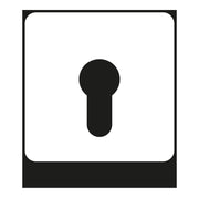 Jung - Abdeckung/Bedienelement für Installationsschalterprogramme Abdeckung 525 für Schlüsselschalt