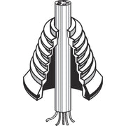 Hensel - Kabeleinsteckstutzen Stufenstutzen KST 70 D=30-72mm IP65