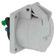 Bals Elektrotech - CEE-Anbausteckdose (IEC 60309) Anbausteckdose 13822 5p >50V grau 1h