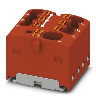 Phoenix Contact - Durchgangs-Reihenklemme Verteilerblock PTFIX 4/6X1,5 RD − 20 Stück