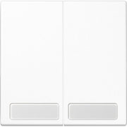 Jung - Abdeckung/Bedienelement für Installationsschalterprogramme Wippe Schriftfeld aws LS 995 NA WW für Schalter/Taster