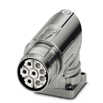 Phoenix Contact - Rundsteckverbinder, Einbau (ohne Leitung) Gerätesteckverbinder M23-7ES198AA500S Vorderwand