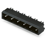 WAGO GmbH & Co. KG - Leiterplattensteckverbinder THR-Stiftleiste Lötstift 231-86#4045454901349 1,2x1,2,abgew.,sw − 100 Stück