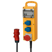 Mennekes - CEE-Steckdosen-Kombination (IEC 60309) Steckdosenleiste EverGUM 70033 16A,5p,2Schu,2LS,1FI