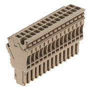 Weidmüller - Zubehör/Ersatzteile für Klemmen Stecker ZP 2.5/1AN/QV/14 Steckanschl.,2.5mm² − 10 Stück
